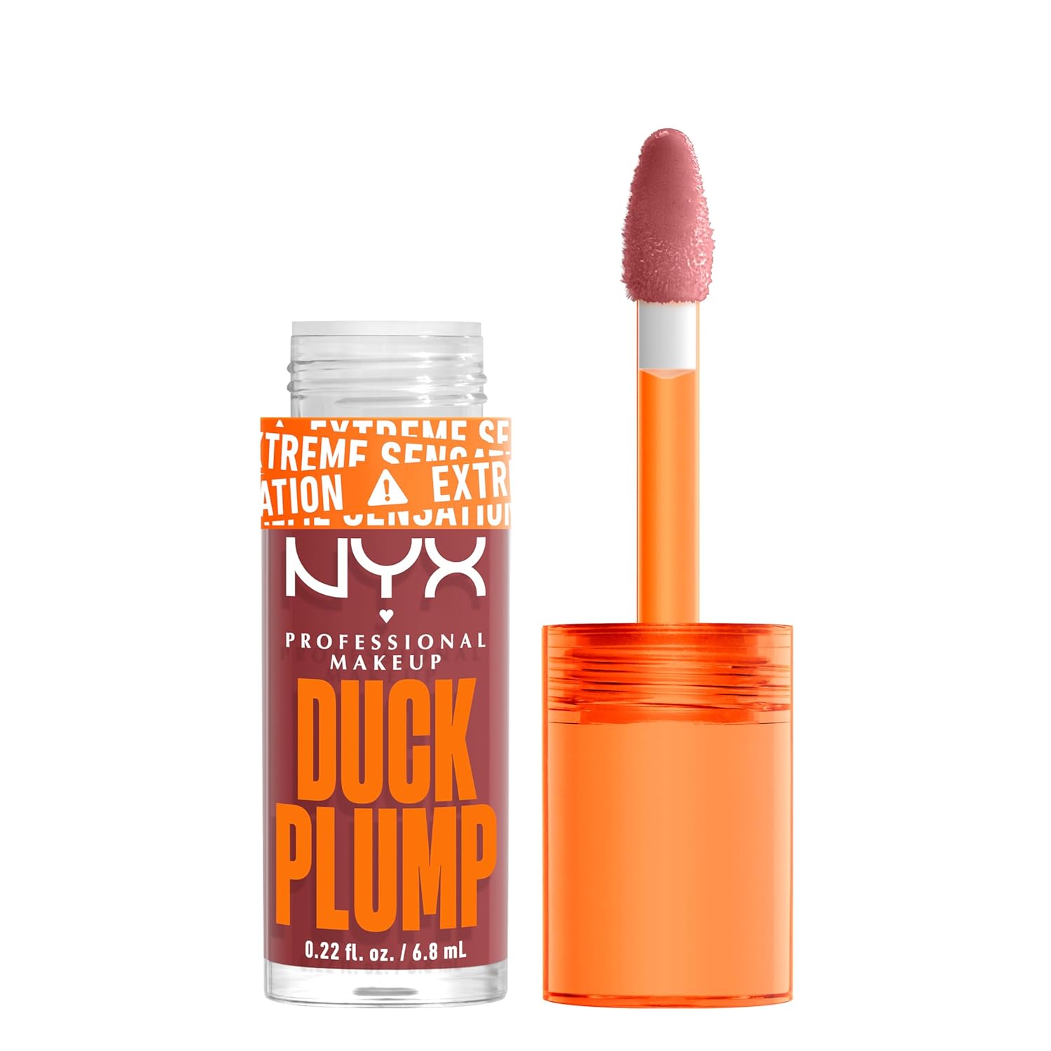 WHOLESALE NYX DUCK PLUMP HIGH PIGMENT PLUMPING LIP GLOSS 0.23 OZ - PICK ME PINK 11 - 72 PIECE LOT