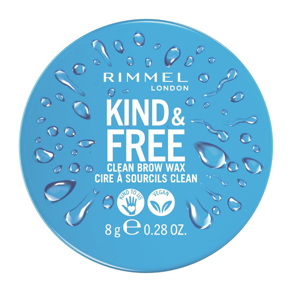 WHOLESALE RIMMEL KIND & FREE CLEAN BROW WAX 0.28 OZ - 72 PIECE LOT