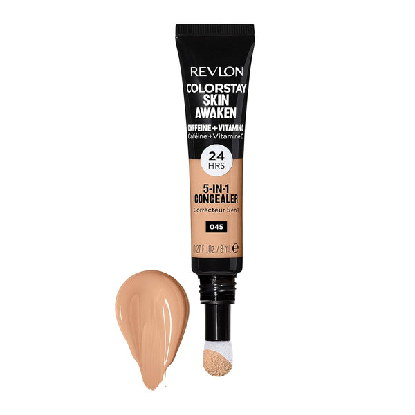 WHOLESALE REVLON SKIN AWAKEN 5-IN-1 CONCEALER 0.27 OZ - HONEY 045 - 72 PIECE LOT