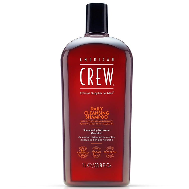 WHOLESALE AMERICAN CREW DAILY CLEANSING SHAMPOO 33.8 OZ - 48 PIECE LOT