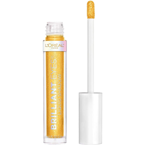 WHOLESALE LOREAL BRILLIANT EYES SHIMMER LIQUID EYE SHADOW 0.1 OZ - CROWN GOLD - 72 PIECE LOT