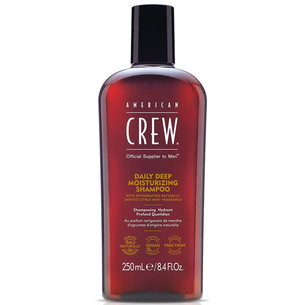 WHOLESALE AMERICAN CREW DAILY DEEP MOISTURIZING SHAMPOO 8.4 OZ - 48 PIECE LOT