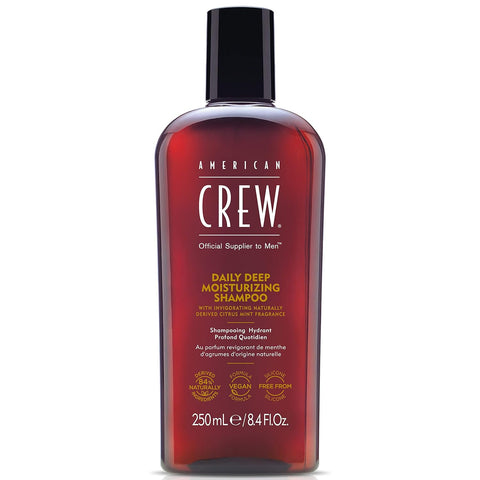 WHOLESALE AMERICAN CREW DAILY DEEP MOISTURIZING SHAMPOO 8.4 OZ - 48 PIECE LOT