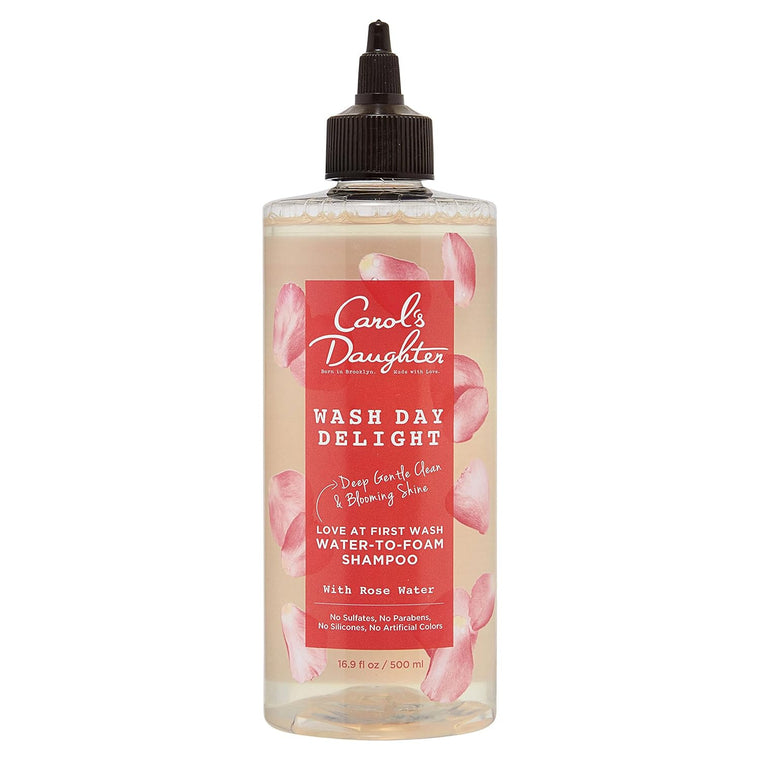 WHOLESALE CAROL'S DAUGHTER WASH DAY DELIGHT WATER-TO-FOAM SHAMPOO WITH ROSE WATER 16.9 OZ - 48 PIECE LOT