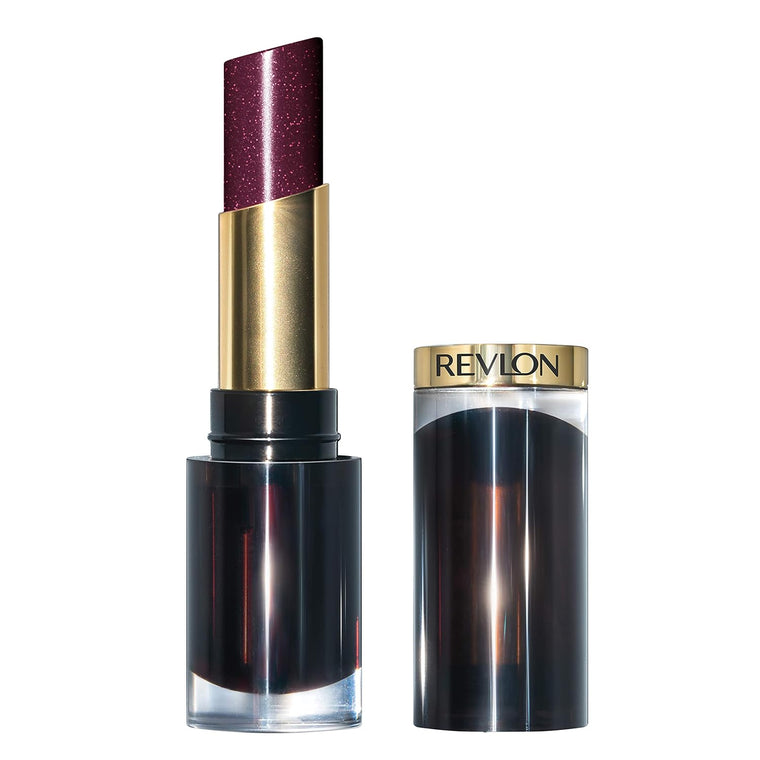 WHOLESALE REVLON SUPER LUSTROUS GLASS SHINE LIPSTICK 0.15 OZ - BLACK CHERRY 012 - 72 PIECE LOT