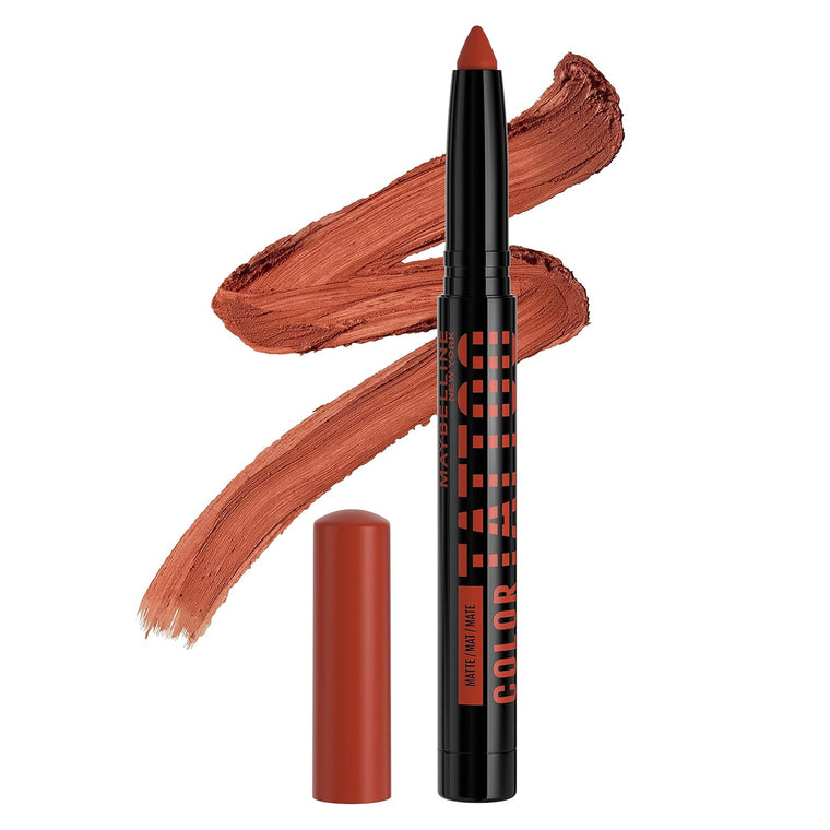 WHOLESALE MAYBELLINE COLOR TATTOO MATTE 24H EYE STIX 0.049 OZ - I AM POWERFUL 35 - 72 PIECE LOT