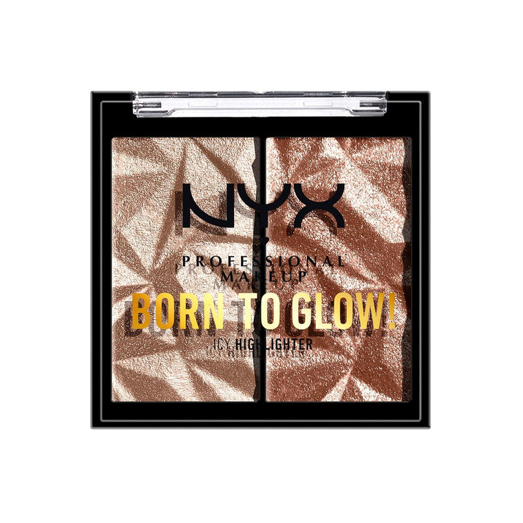 WHOLESALE NYX BORN TO GLOW HIGHLIGHTER DUO - HIGH KEY FLEX - 72 PIECE LOT
