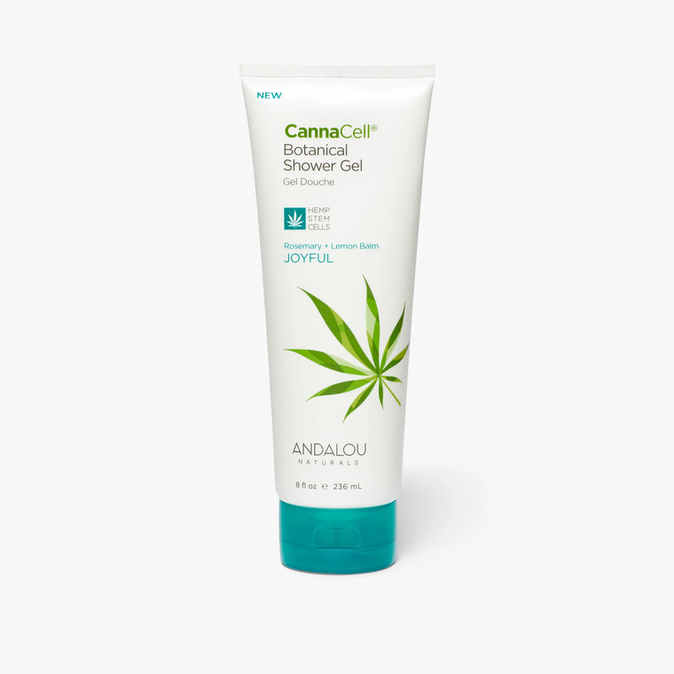 WHOLESALE ANDALOU NATURALS CANNACELL BOTANICAL SHOWER GEL 8 OZ - JOYFUL - 48 PIECE LOT