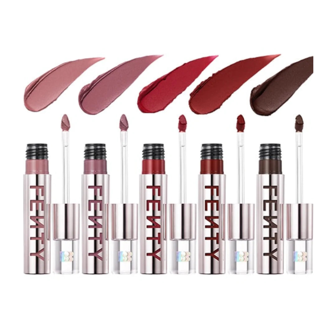 WHOLESALE FENTY BEAUTY ICON VELVET LIQUID LIPSTICK 0.19 OZ - ASSORTED COLORS - 50 PIECE LOT