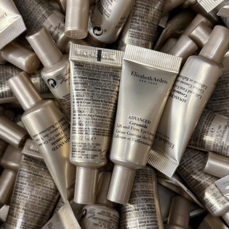 WHOLESALE ELIZABETH ARDEN CERAMIDE LIFT AND FIRM EYE CREAM TRAVEL SIZE 0.17 OZ - 100 PIECE LOT