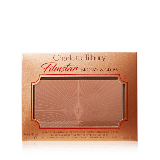 WHOLESALE CHARLOTTE TILBURY MINI FILMSTAR BRONZE & GLOW 2 x 012 OZ - LIGHT-MEDIUM - 48 PIECE LOT