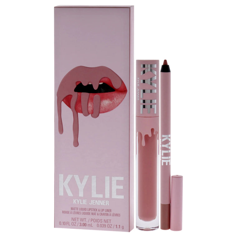 WHOLESALE KYLIE COSMETICS LIP KIT VELVET LIQUID LIPSTICK & LIP LINER SET - BARE MATTE 700 - 50 PIECE LOT
