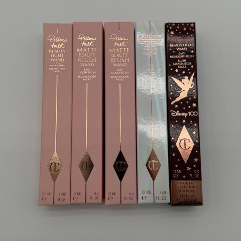 WHOLESALE CHARLOTTE TILBURY COSMETICS PACKAGE #1 - ASSORTED SHADES - 50 PIECE LOT