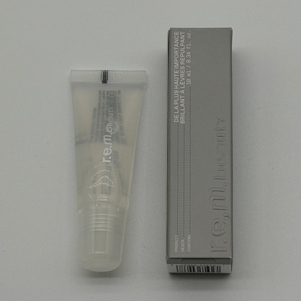 WHOLESALE R.E.M. UTMOST IMPORTANCE PLUMPING LIPGLOSS 0.34 OZ - CLEAR - 48 PIECE LOT