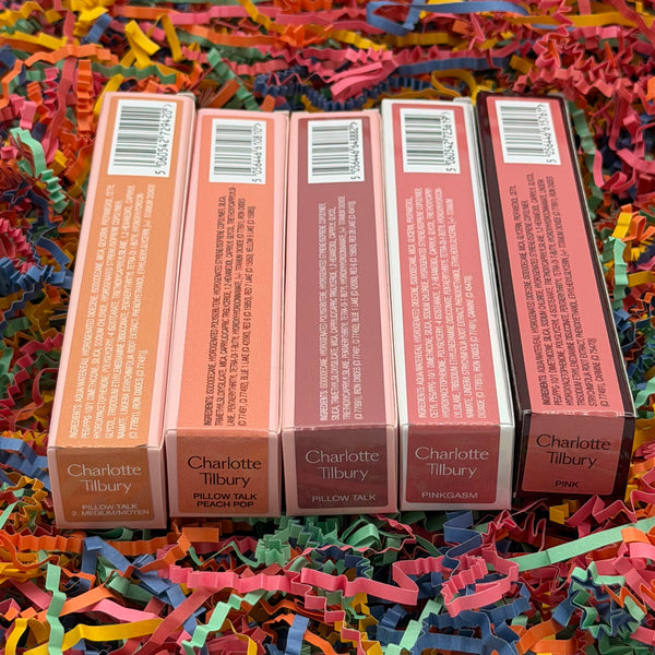 WHOLESALE CHARLOTTE TILBURY COSMETICS SAMPLE BEAUTY BOX #1 - 5 PIECE SET