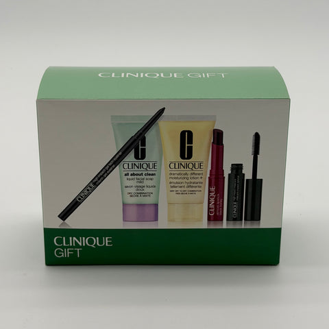 WHOLESALE CLINIQUE 6 PIECE GIFT SET - GREEN - 50 PIECE LOT