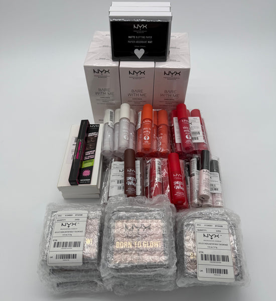 WHOLESALE NYX COSMETICS PACKAGE #2 - 100 PIECE LOT