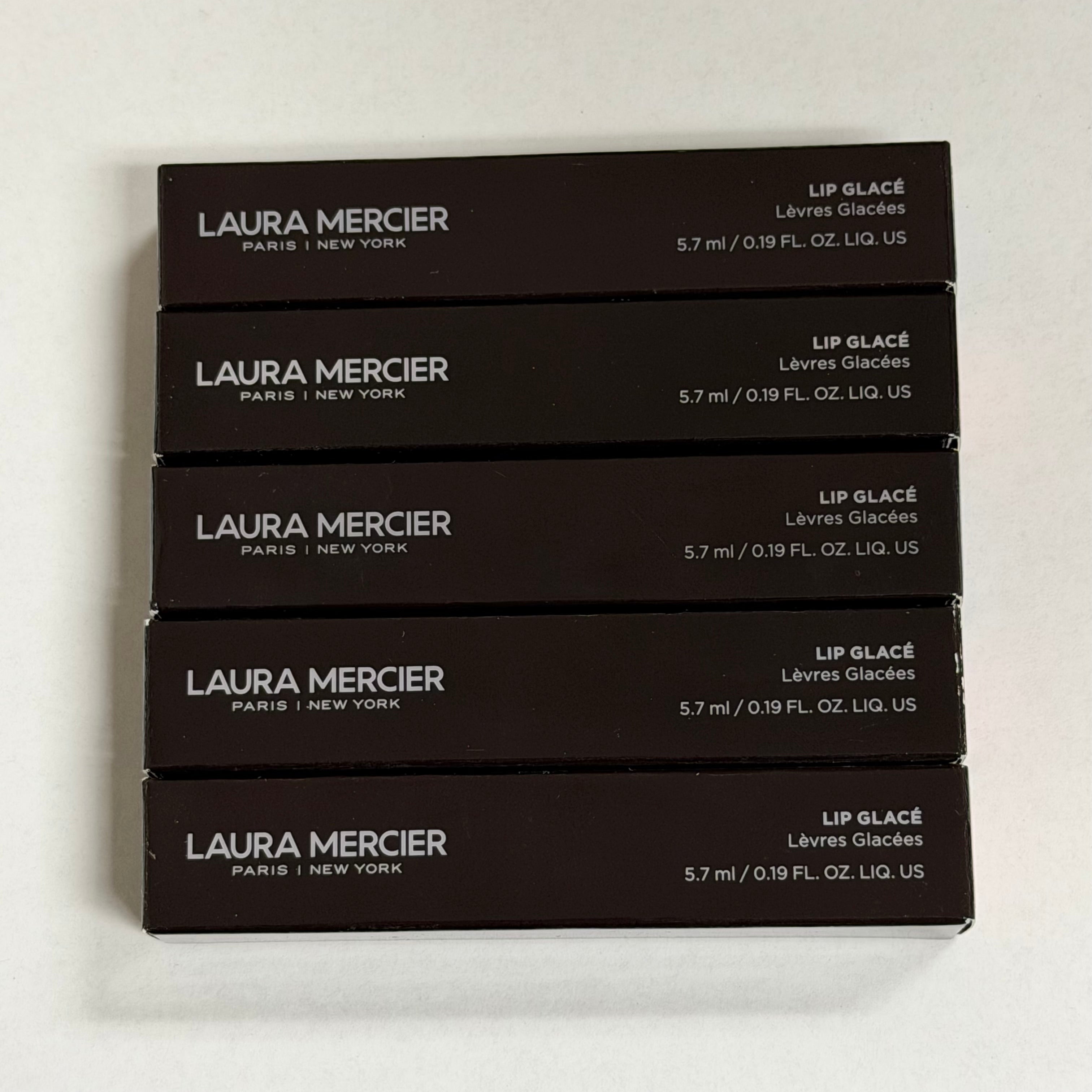 WHOLESALE LAURA MERCIER LIP GLACE LIP GLOSS PACKAGE #1 - ASSORTED - 48 PIECE LOT