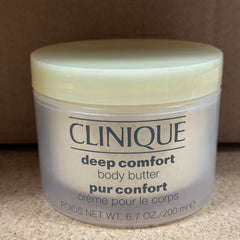 WHOLESALE CLINIQUE DEEP COMFORT BODY BUTTER 6.7 OZ UNBOXED - 48 PIECE LOT