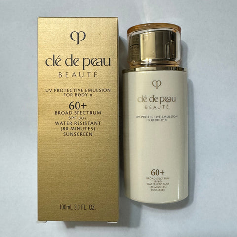 WHOLESALE CLE DE PEAU BEAUTE UV PROTECTIVE EMULSION FOR BODY SPF 60+, 3.3 OZ - 48 PIECE LOT