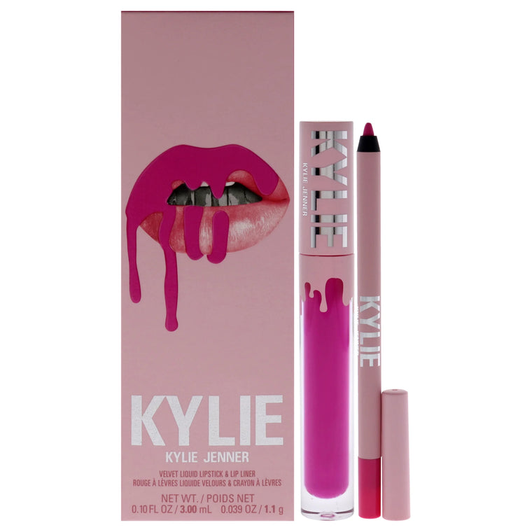 WHOLESALE KYLIE COSMETICS LIP KIT VELVET LIQUID LIPSTICK & LIP LINER SET - SAY NO MORE VELVET 306 - 50 PIECE LOT