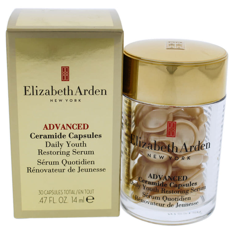 WHOLESALE ELIZABETH ARDEN ADVANCED CERAMIDE CAPSULES DAILY YOUTH RESTORING SERUM 30 CAPSULES - 48 PIECE LOT