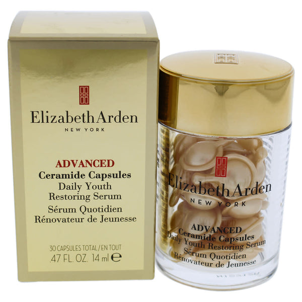 WHOLESALE ELIZABETH ARDEN ADVANCED CERAMIDE CAPSULES DAILY YOUTH RESTORING SERUM 30 CAPSULES - 48 PIECE LOT