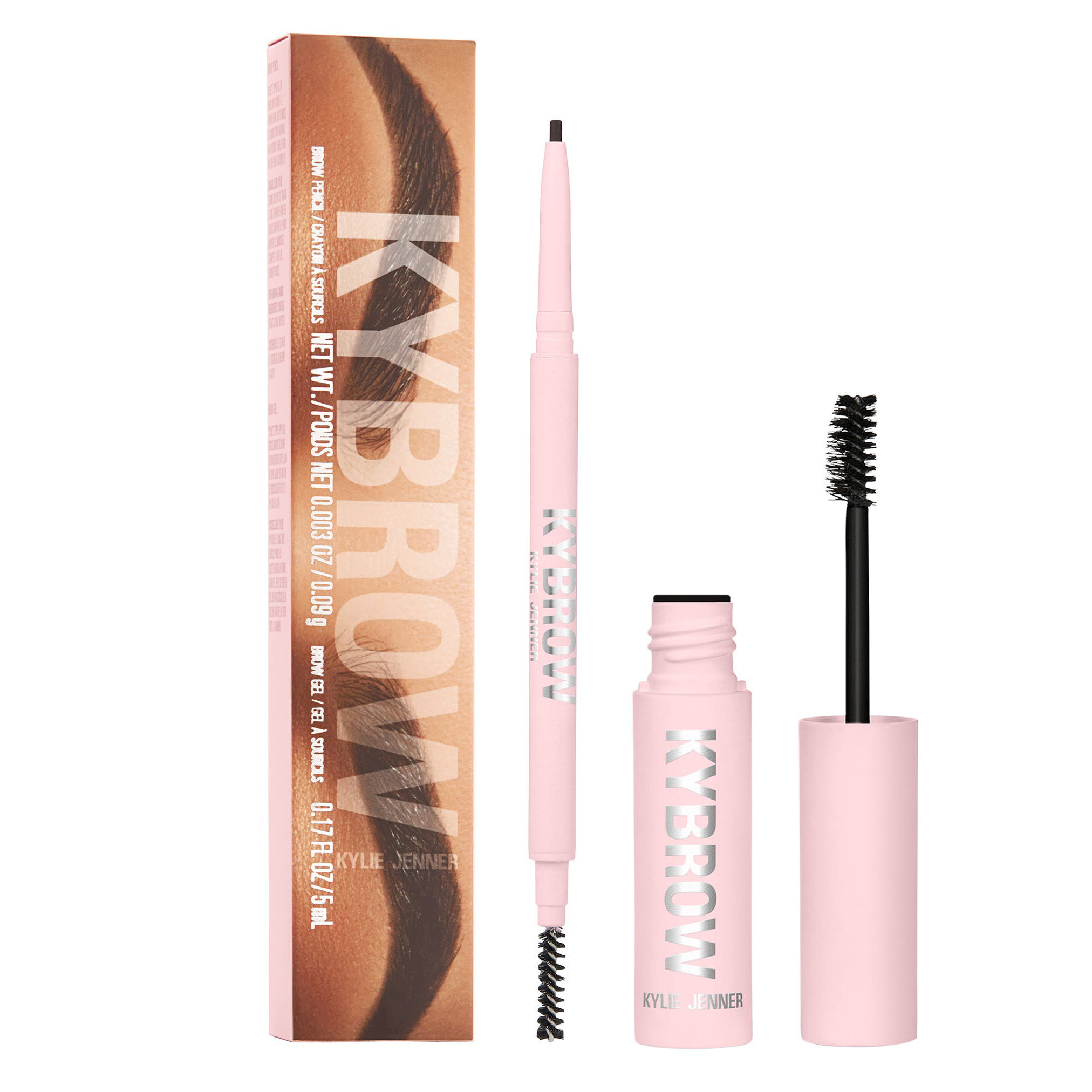 WHOLESALE KYLIE COSMETICS KYBROW BROW PENCIL AND BROW GEL - AUBURN 002 - 48 PIECE LOT