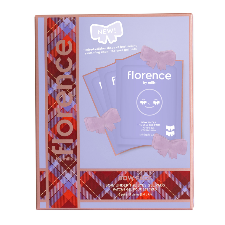 WHOLESALE FLORENCE BY MILLS BOW FACE BOW UNDER THE EYES GEL PADS 3 PAIRS SET - 48 PIECE LOT