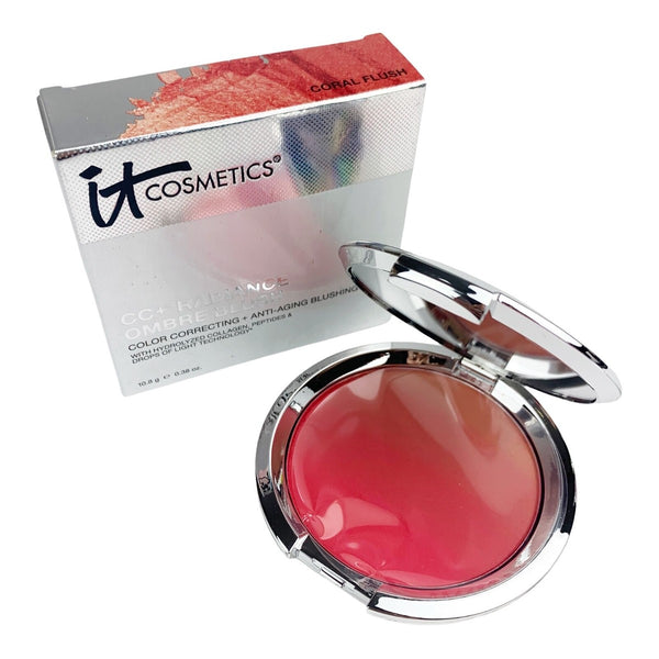 WHOLESALE IT COSMETICS CC+ RADIANCE OMBRE BLUSH 0.38 OZ - CORAL FLUSH - 48 PIECE LOT
