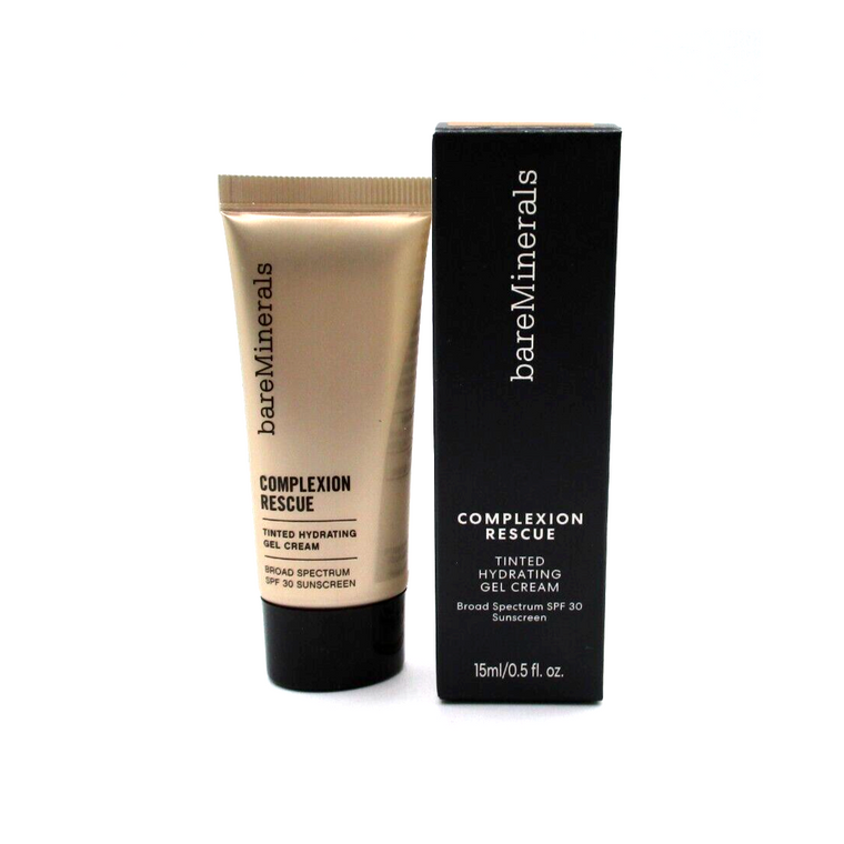 WHOLESALE BAREMINERALS COMPLEXION RESCUE TINTED HYDRATING GEL CREAM TRAVEL SIZE 0.5 OZ - ASSORTED - 50 PIECE LOT