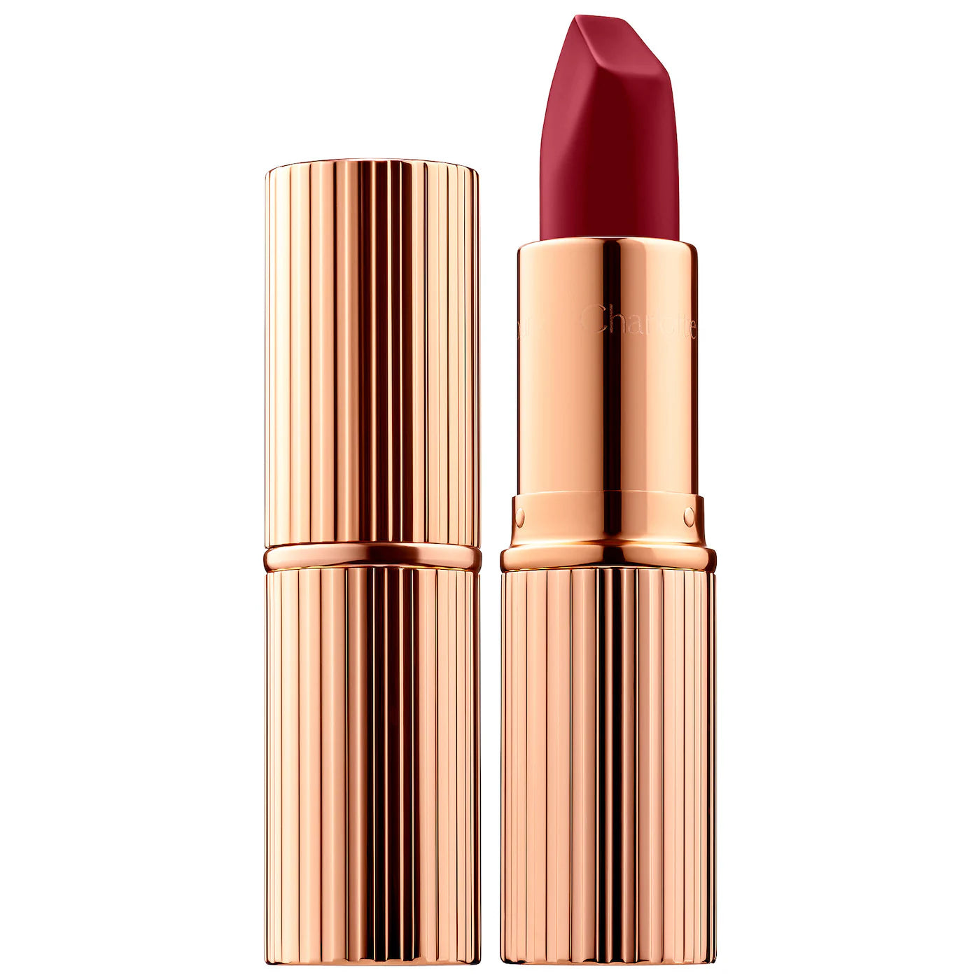 WHOLESALE CHARLOTTE TILBURY MATTE REVOLUTION HYDRATING LIPSTICK 0.12 OZ - RED CARPET RED - 48 PIECE LOT