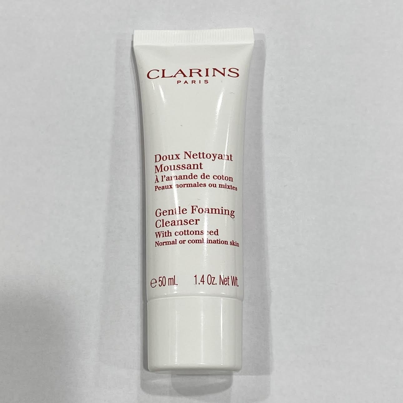 WHOLESALE CLARINS GENTLE FOAMING CLEANSER WITH COTTONSEED 1.4 OZ - 50 PIECE LOT