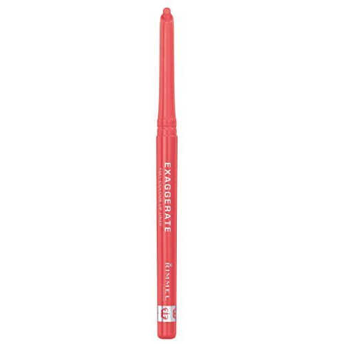 WHOLESALE RIMMEL EXAGGERATE FULL COLOUR LIP LINER 0.01 OZ - PEACHY 102 - 48 PIECE LOT