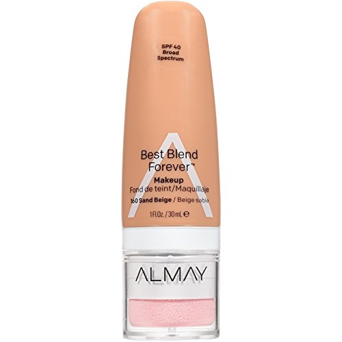 WHOLESALE ALMAY BEST BLEND FOREVER MAKEUP 1 OZ - SAND BEIGE 160 - 48 PIECE LOT