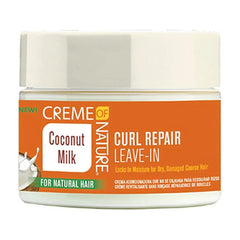 WHOLESALE CREME OF NATURE COCONUT MILK CURL REPAIR LEAVE-IN 11.5 OZ - 48 PIECE LOT