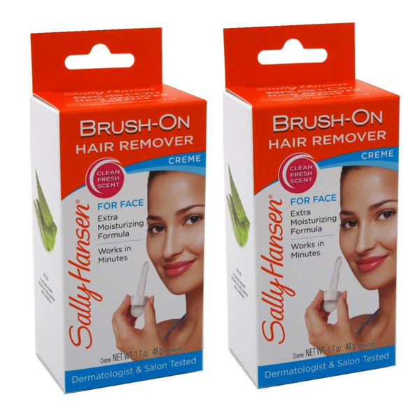 WHOLESALE SALLY HANSEN BRUSH ON HAIR REMOVER CREME FOR FACE (PACK OF 2) - 48 PIECE LOT
