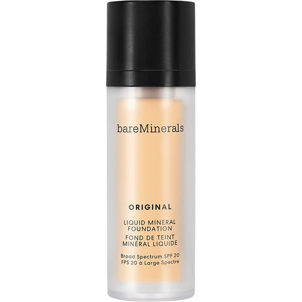 WHOLESALE BAREMINERALS ORIGINAL LIQUID MINERAL FOUNDATION SPF 20, 1 OZ - ASSORTED - 50 PIECE LOT