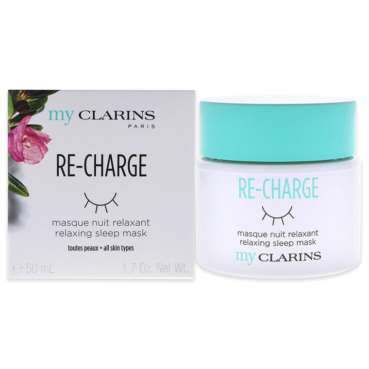 WHOLESALE CLARINS RE-CHARGE RELAXING SLEEP MASK 1.7 OZ - 48 PIECE LOT