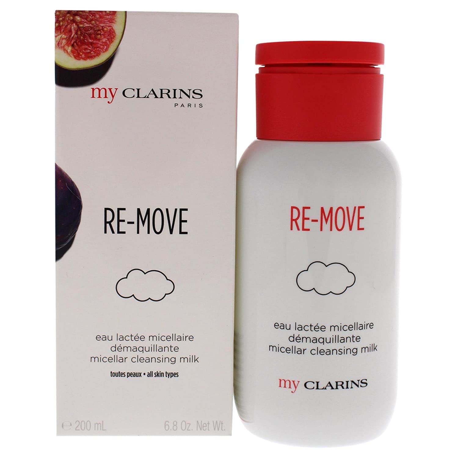 WHOLESALE CLARINS RE-MOVE MICELLAR CLEANSING MILK 6.8 OZ - 48 PIECE LOT