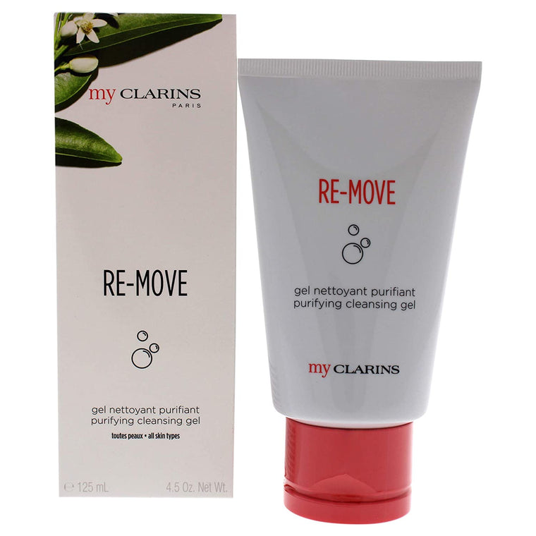 WHOLESALE CLARINS RE-MOVE PURIFYING CLEANSING GEL 4.5 OZ - 48 PIECE LOT