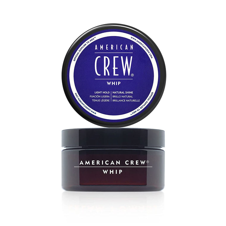 WHOLESALE AMERICAN CREW WHIP STYLING CREAM LIGHT HOLD NATURAL SHINE 3 OZ - 48 PIECE LOT