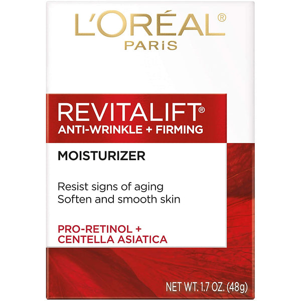 WHOLESALE LOREAL PARIS REVITALIFT ANTI-WRINKLE + FIRMING FACE AND NECK MOISTURIZER 1.7 OZ - 48 PIECE LOT