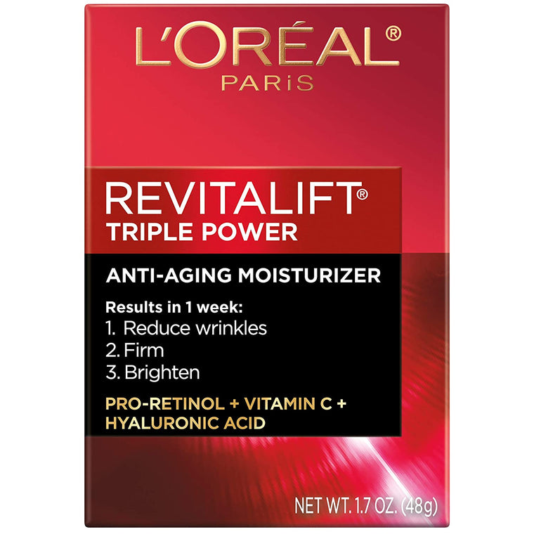 WHOLESALE LOREAL REVITALIFT TRIPLE POWER ANTI-AGING MOISTURIZER 1.7 OZ - 48 PIECE LOT