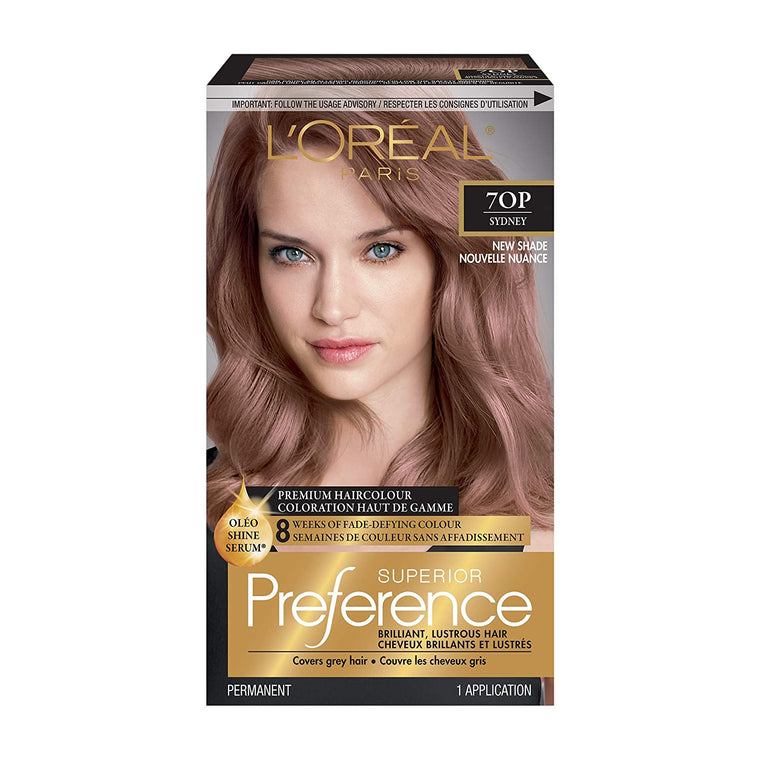 WHOLESALE LOREAL SUPERIOR PREFERENCE FADE-DEFYING COLOR + SHINE SYSTEM - DARK LILAC OPAL BLONDE 70P  - 48 PIECE LOT