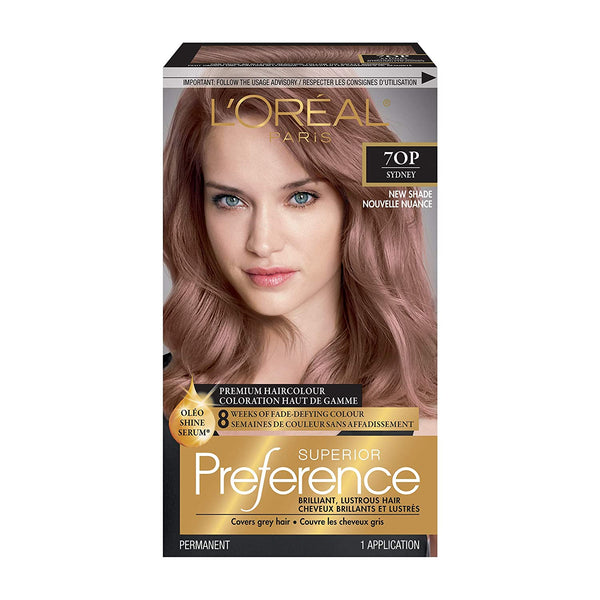 WHOLESALE LOREAL SUPERIOR PREFERENCE FADE-DEFYING COLOR + SHINE SYSTEM - DARK LILAC OPAL BLONDE 70P  - 48 PIECE LOT