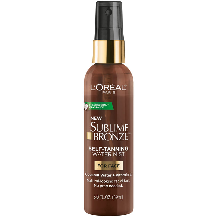 WHOLESALE LOREAL SUBLIME BRONZE SELF-TANNING WATER MIST FOR FACE 3 OZ - 48 PIECE LOT